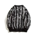 Static Wave Jacquard Sweater