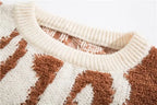 Static Wave Jacquard Sweater