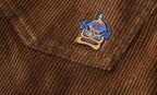 Straight Leg Corduroy Trousers