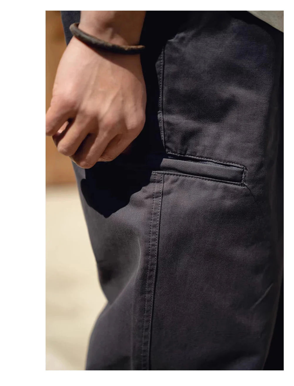 Tapered Belted Field Chinos