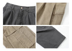 Ultra Baggy Washed Canvas Cargo Pants