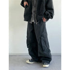 Ultra Baggy Washed Canvas Cargo Pants
