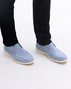 Premium Suede High Loafers