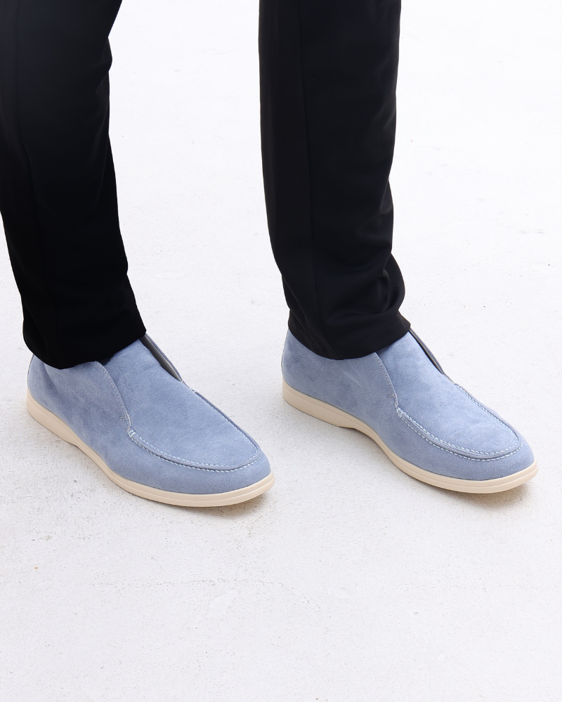 Premium Suede High Loafers