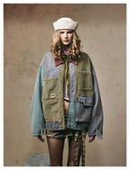 Vintage Style Patchwork Jacket