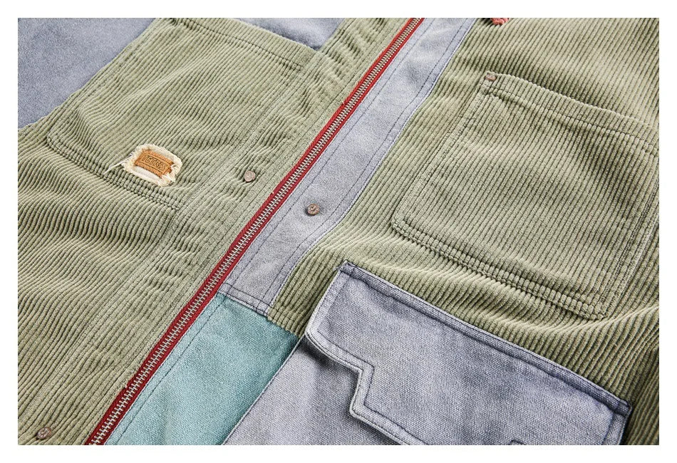Vintage Style Patchwork Jacket