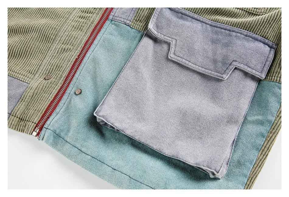 Vintage Style Patchwork Jacket