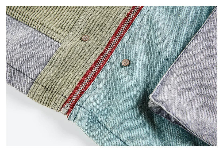 Vintage Style Patchwork Jacket