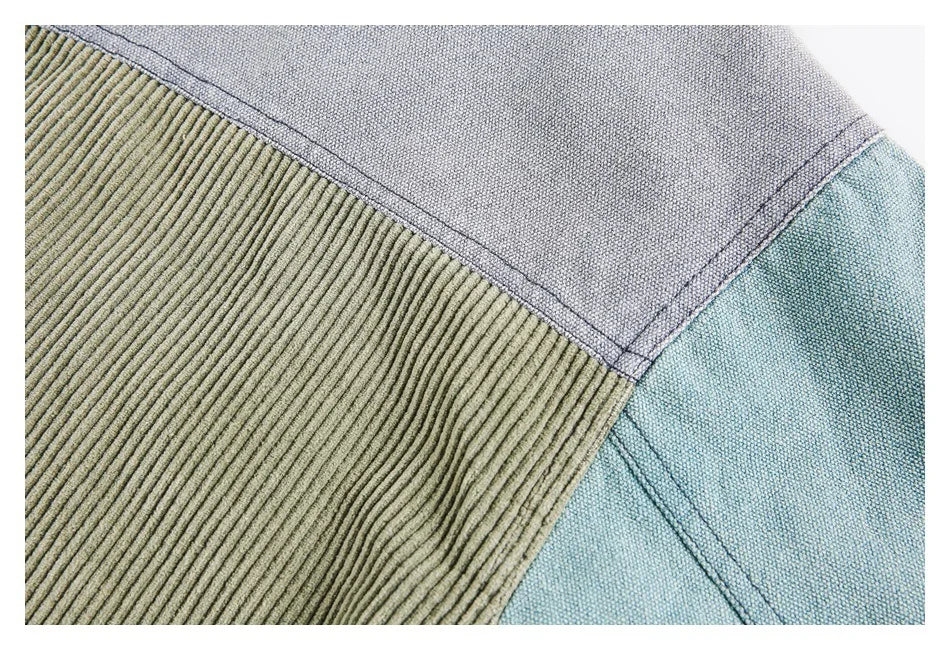 Vintage Style Patchwork Jacket