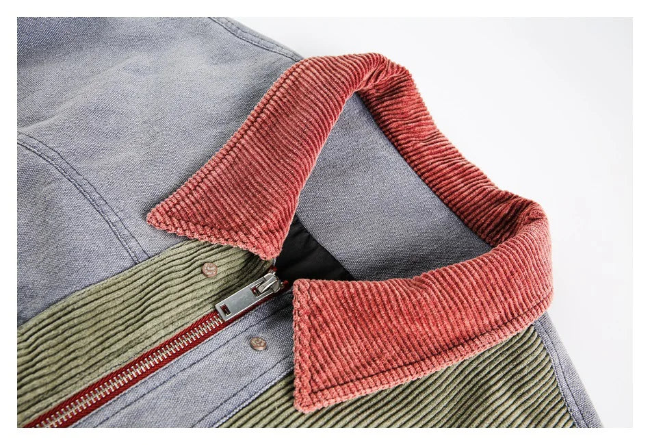 Vintage Style Patchwork Jacket