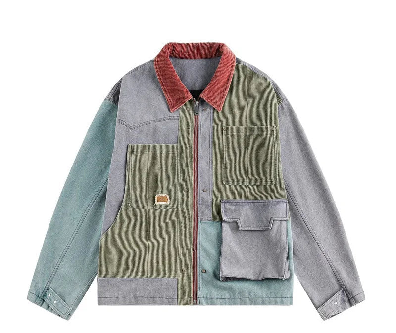 Vintage Style Patchwork Jacket