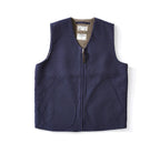 Vintage Style Wool Lined Workwear Vest