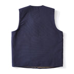 Vintage Style Wool Lined Workwear Vest