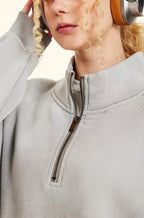 Vintage Wash1/4 Zip Sweatshirt