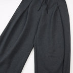 Volume Pleat Wide Leg Jersey Pants