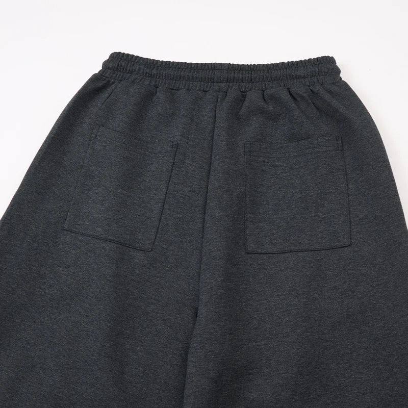 Volume Pleat Wide Leg Jersey Pants