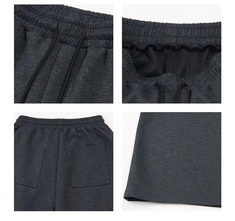 Volume Pleat Wide Leg Jersey Pants