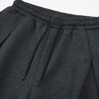 Volume Pleat Wide Leg Jersey Pants