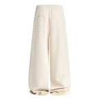 Volume Pleat Wide Leg Jersey Pants