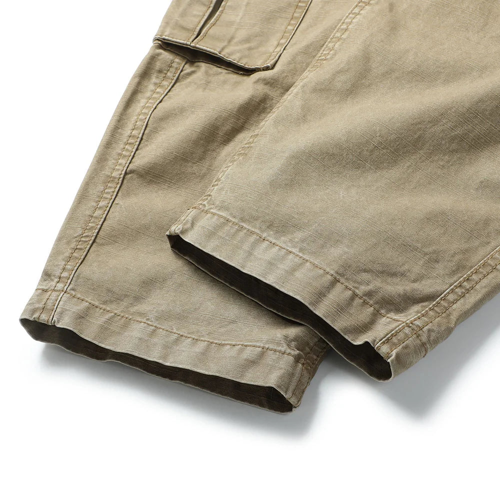 Washed Canvas Utility Pants