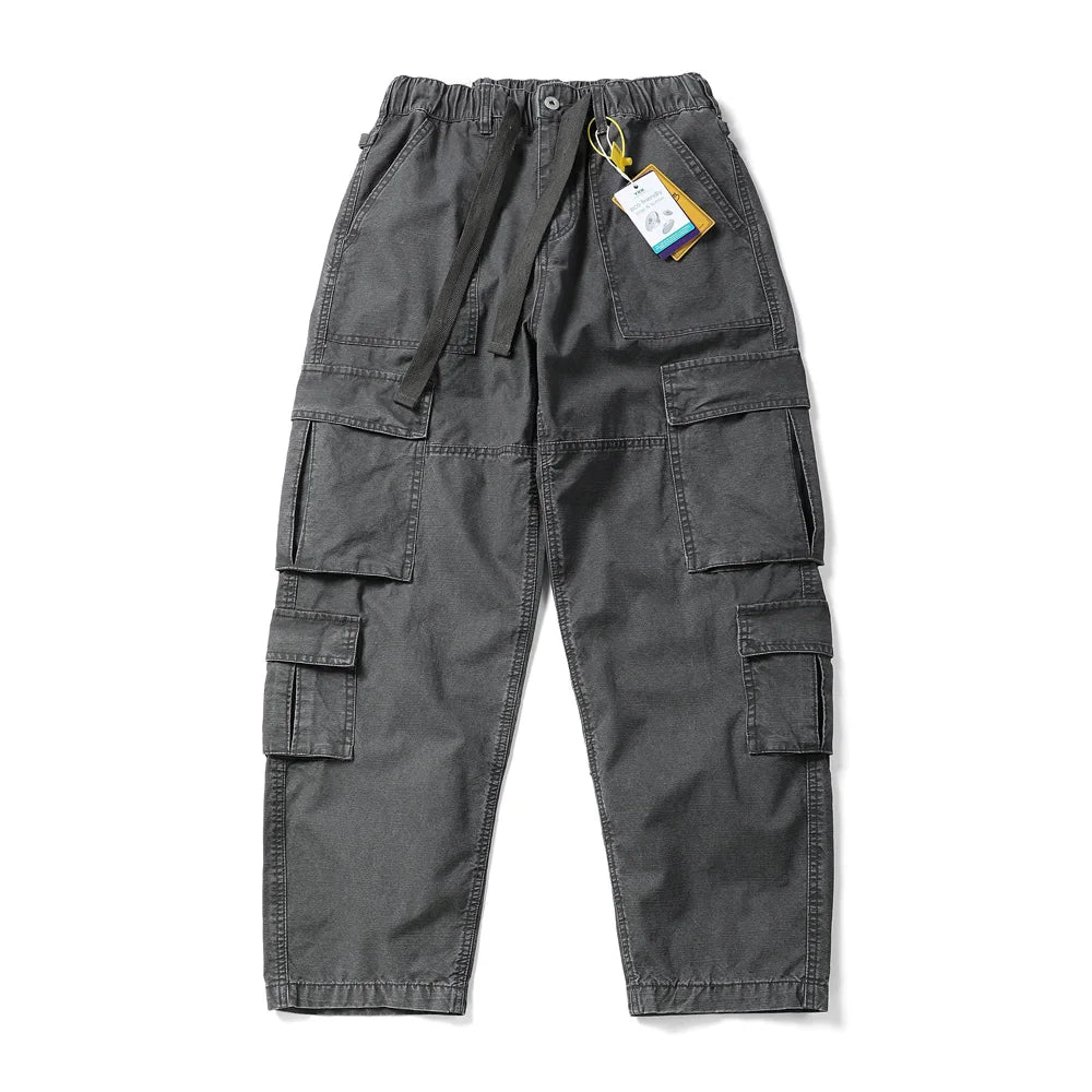 Washed Canvas Utility Pants