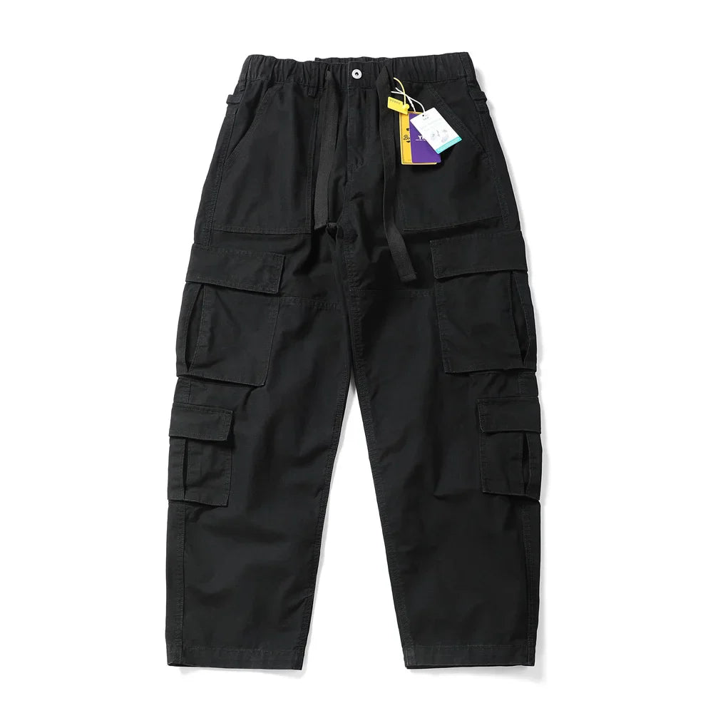Washed Canvas Utility Pants