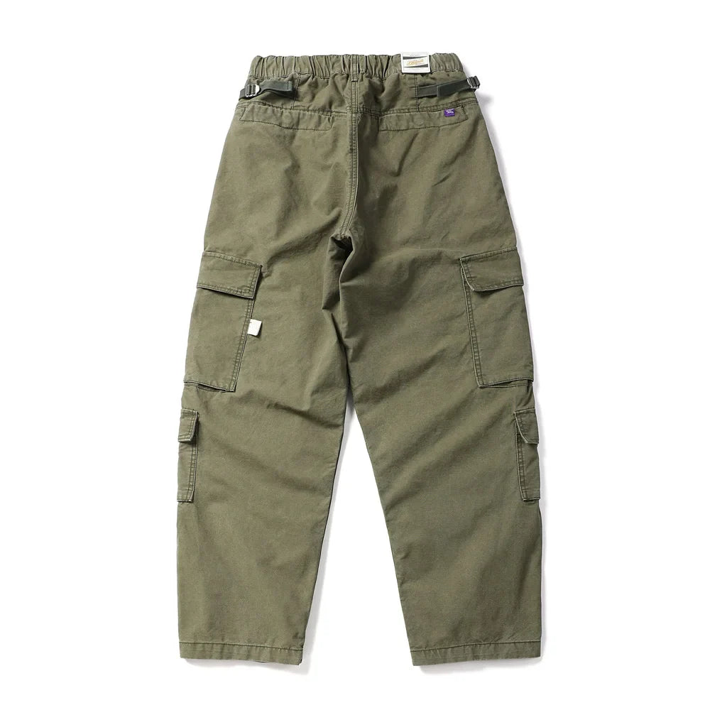 Washed Canvas Utility Pants