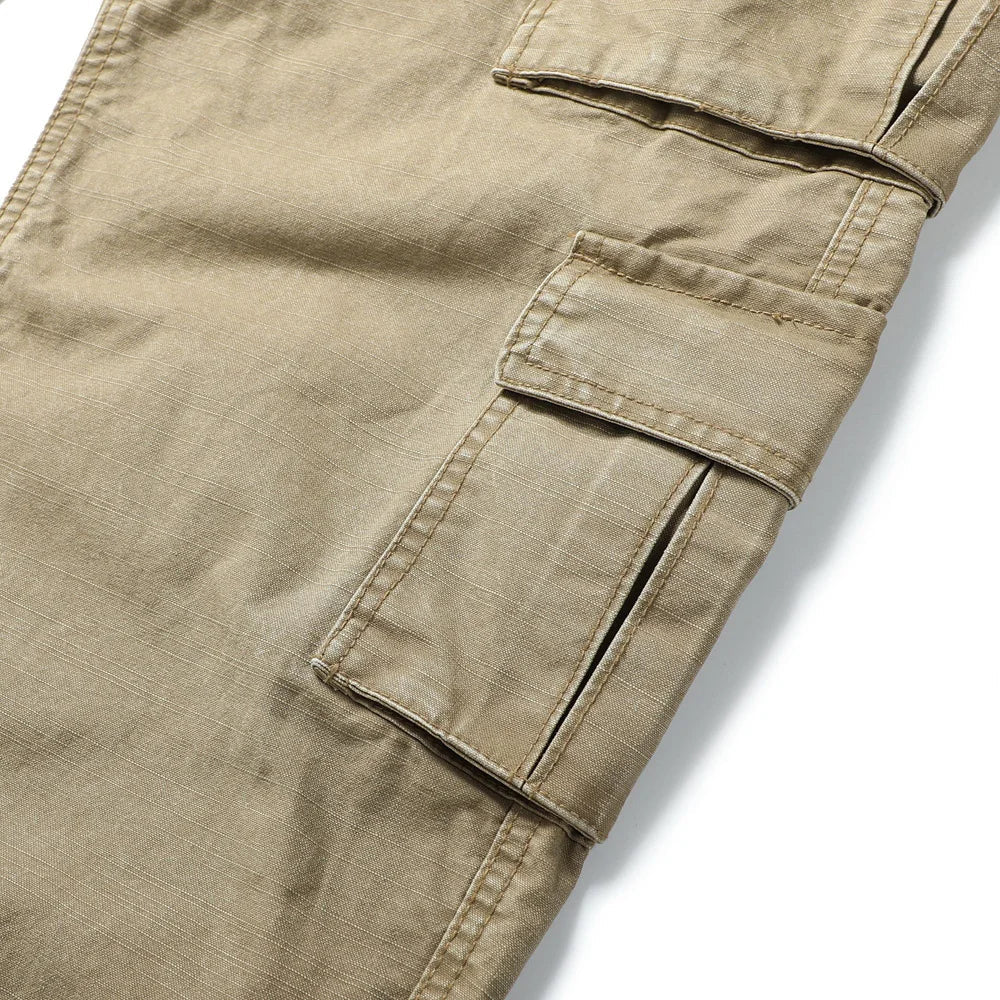 Washed Canvas Utility Pants