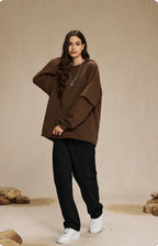 Essential Washed Double Layer Long Sleeve