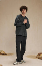 Essential Washed Double Layer Long Sleeve