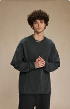 Essential Washed Double Layer Long Sleeve