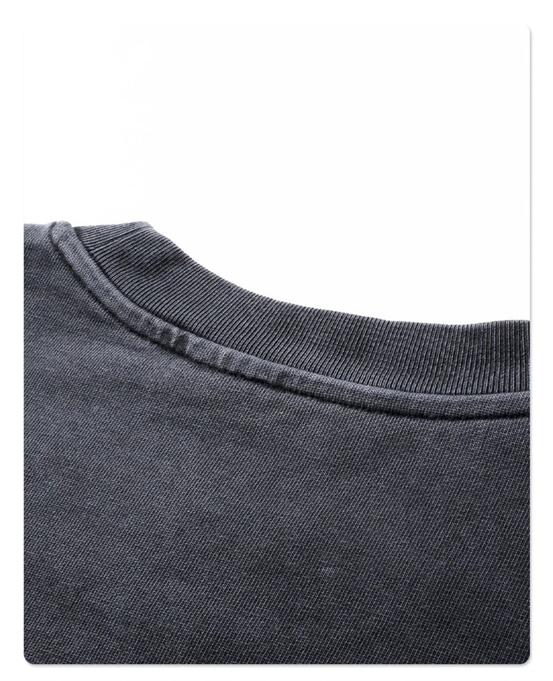 Essential Washed Double Layer Long Sleeve