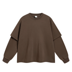 Essential Washed Double Layer Long Sleeve