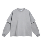 Essential Washed Double Layer Long Sleeve