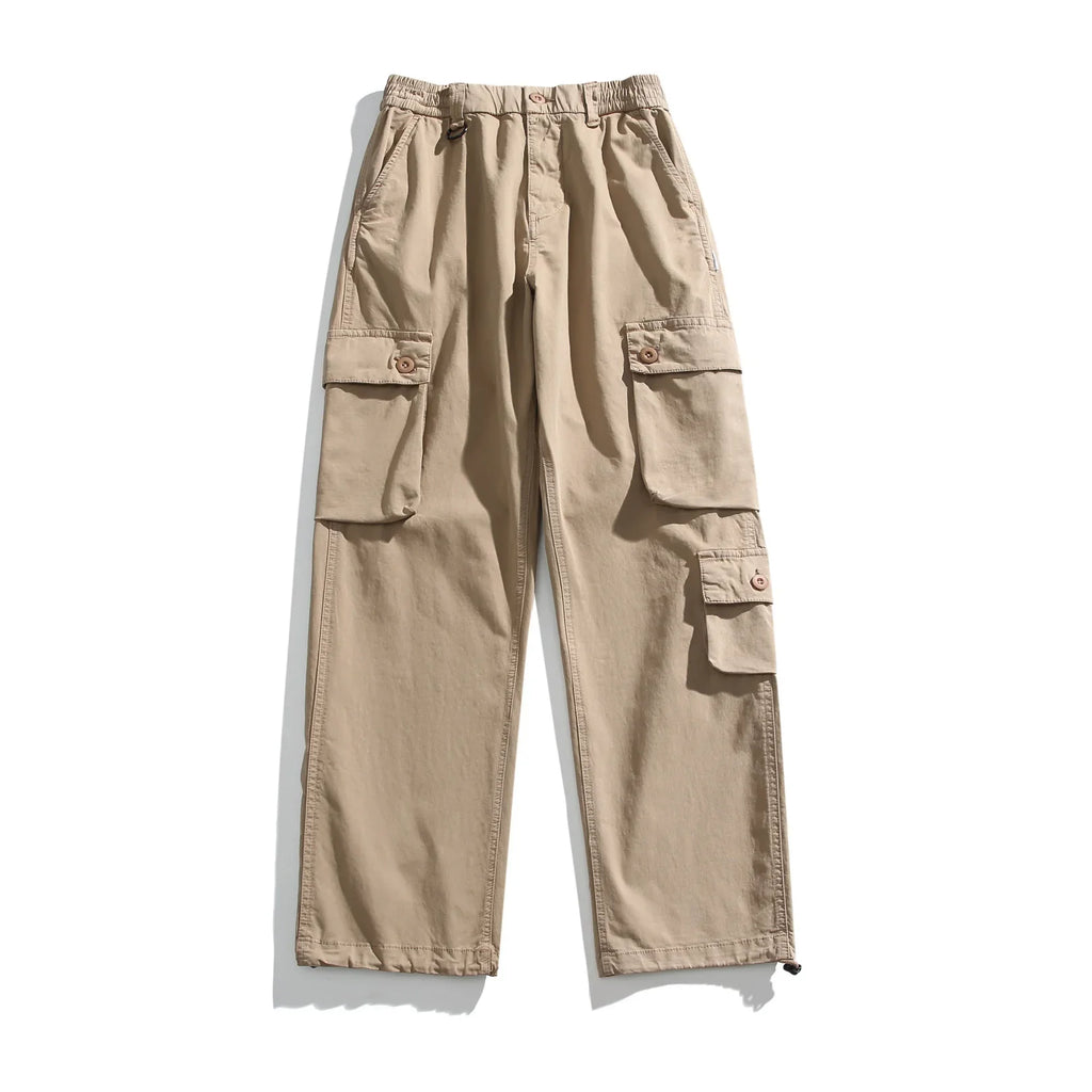 Washed Utility Cargo Pants