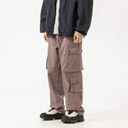 Washed Utility Cargo Pants