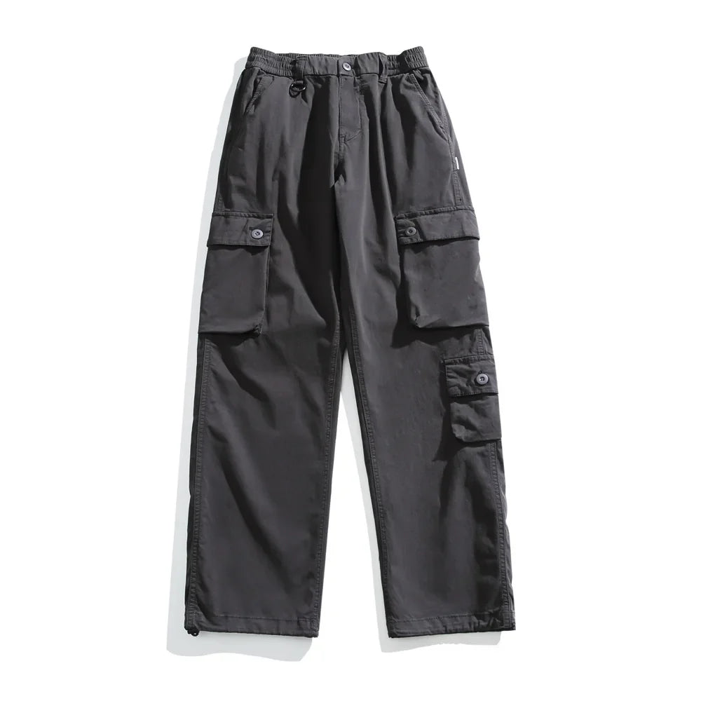 Washed Utility Cargo Pants