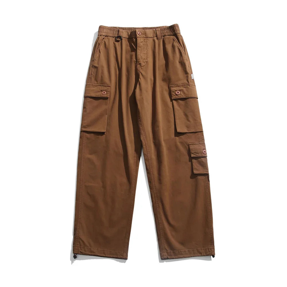 Washed Utility Cargo Pants