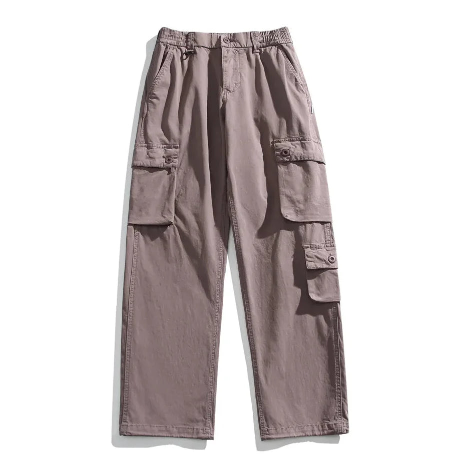 Washed Utility Cargo Pants