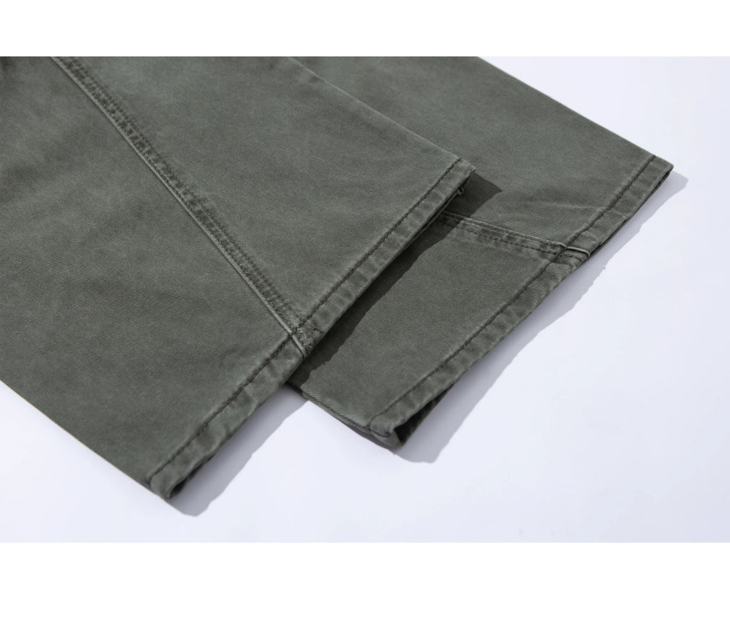 Wide Fit Utility Cargo Pants