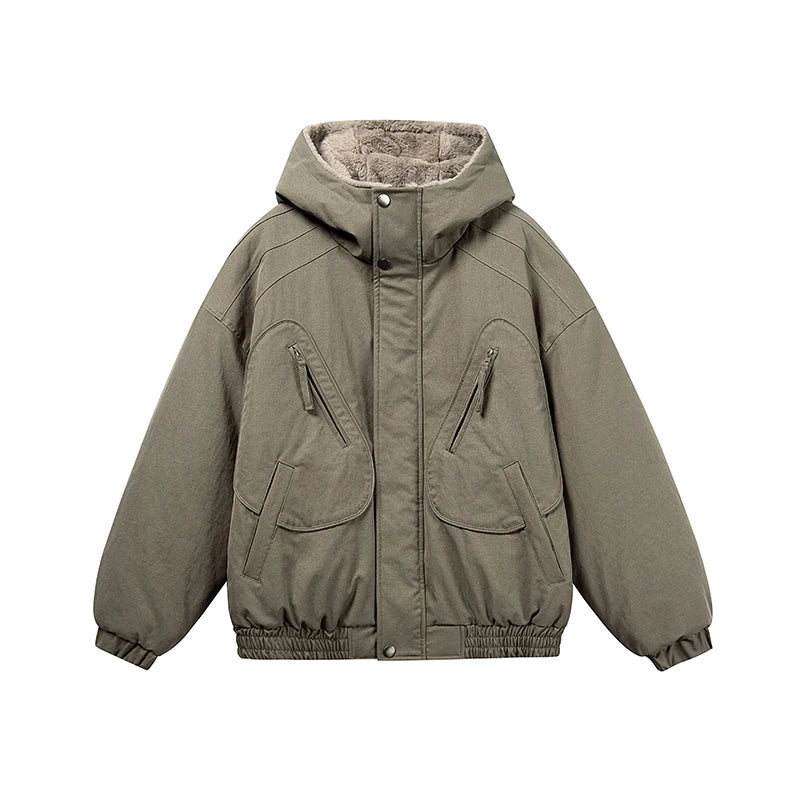 Workwear Fleece Hood Jacket