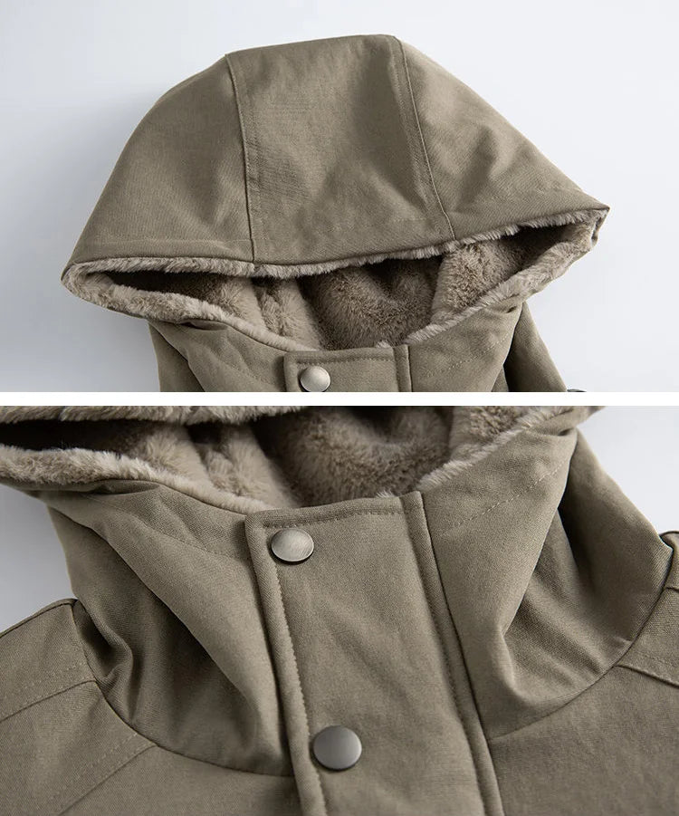 Workwear Fleece Hood Jacket