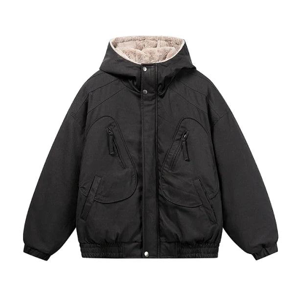 Workwear Fleece Hood Jacket