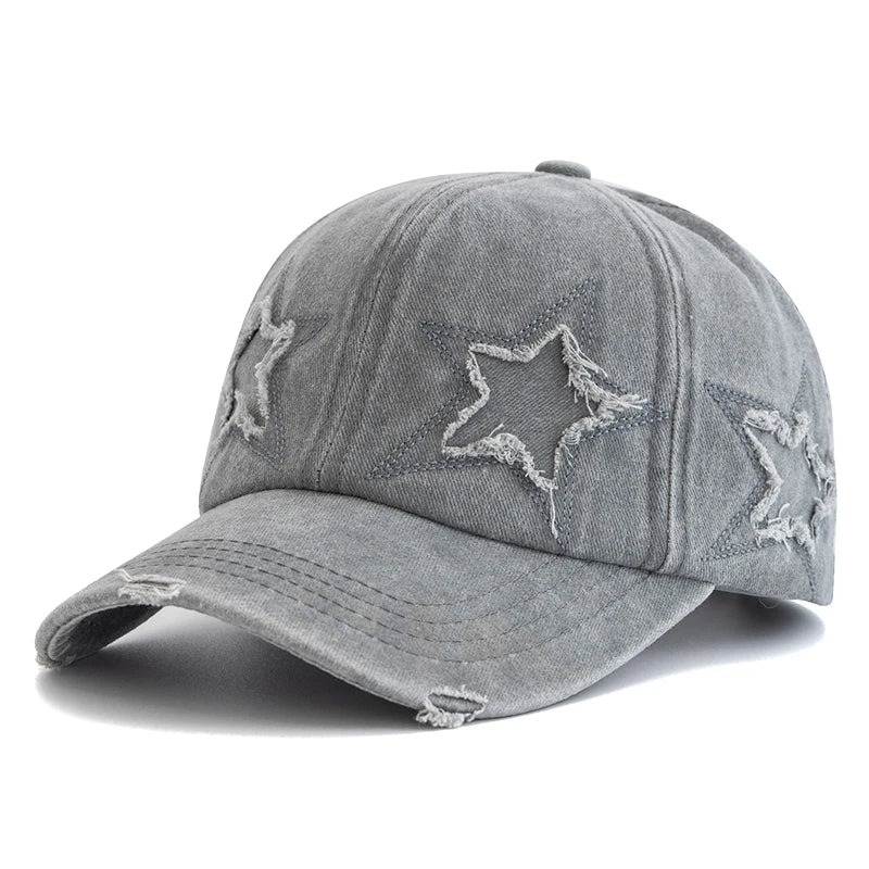 Y2K Acid Wash Star Cap
