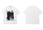 Y2K Grunge Silhouette Graphic T-Shirt