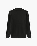 Half Zip Knit Sweater in Cesare Style