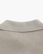 Half Zip Knit Sweater in Cesare Style