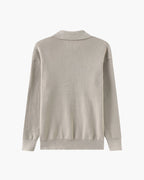 Half Zip Knit Sweater in Cesare Style
