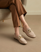 Suede Duchess-Inspired Loafers