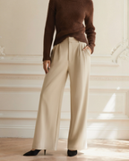 Flowy Wide-Leg Trousers